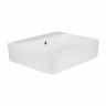 Раковина Qtap Nando 500х420х130 White с донным клапаном QT1211K404AW