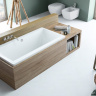 Ванна Radaway Aridea 190х90 з ніжками + сифон R135L