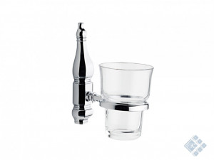 Склянка з тримачем для зубних щіток (qn02c) queen ibb