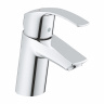 Смеситель для раковины Grohe Eurosmart 23922002 хром однорычажный S-Size + нажимной донный клапан