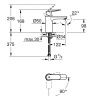 Змішувач для раковини Grohe Eurosmart Cosmopolitan 2339800E хром M-size