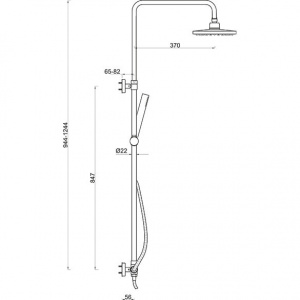 Душова система Ponsi bncolctn251