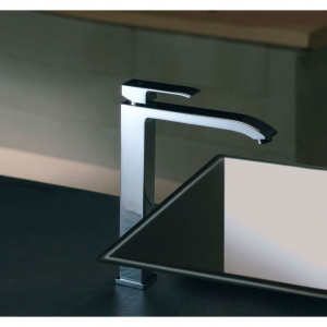 Змішувач для раковини Paffoni Level високий, без донного клапана LES081CR