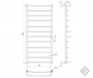 Люкс 1200x530/500