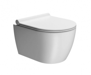 Унитаз GSI Pura 880211 с крышкой MS76SN11 soft close slim