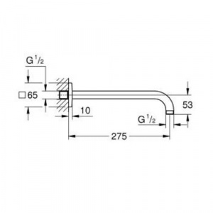 Rainshower Душовий кронштейн 286 мм (27488000)