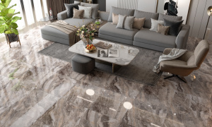 Arabesco Brown F P 600x600x8 R Glossy