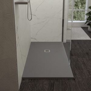 Душовий піддон Ponsi 800x1500 штучний камінь, колір сірий