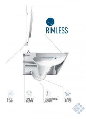 Унітаз Catalano Sfera Eco 1vsf54reco00 newflush