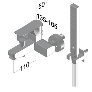 Змішувач Ponsi btconcva01