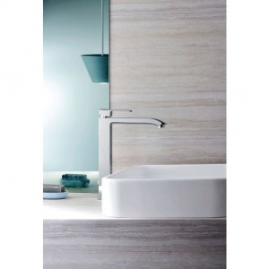 Змішувач для раковини високий Paffoni Level, з донним клапаном LES085CR