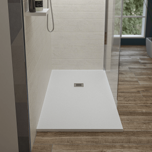 Душовий піддон Ponsi 800x1400 штучний камінь, колір білий