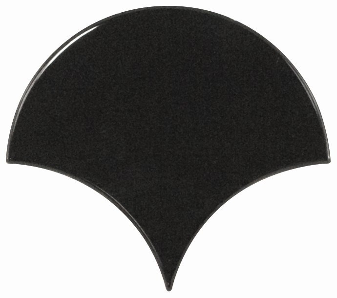 Scale Fan Black 10.6x12 под моноколор глянцевая