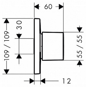 Змішувач Hansgrohe puravida trio quattro s 15937400 для ванни з душем