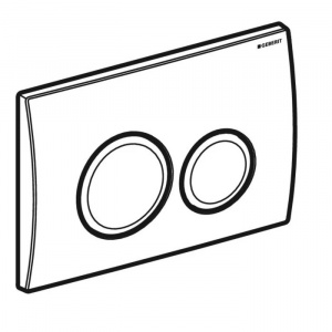 Кнопка змиву Geberit Delta20 115.127.46.1 хром матовий