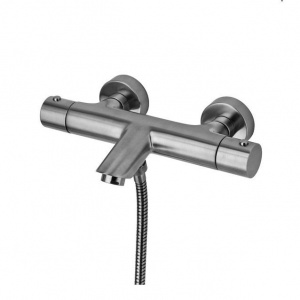 Термостат для ванни Paffoni Light, колір сталь LIQ023ST