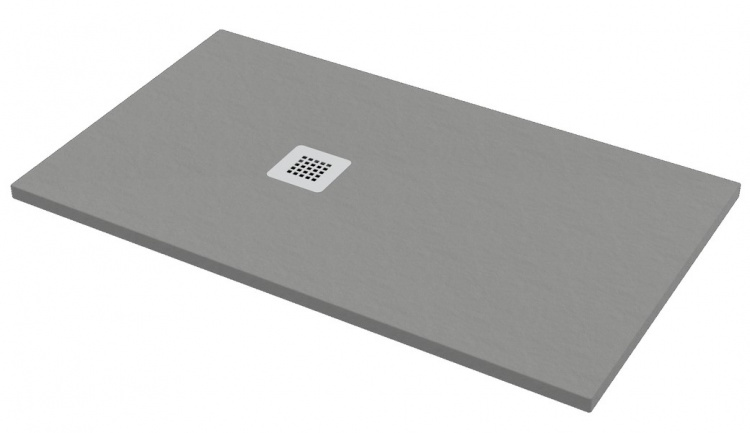 Душовий піддон Ponsi 800x1200 штучний камінь колір сірий