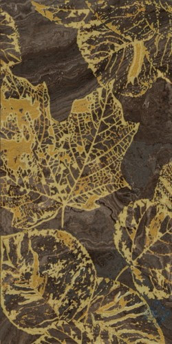 Декор (60x120) fascia floreal brown wave rhapsody levigato