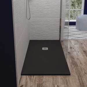 Душовий піддон Ponsi 800x1200 штучний камінь колір чорний