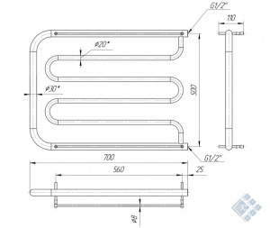 Фокстрот 530x700/500