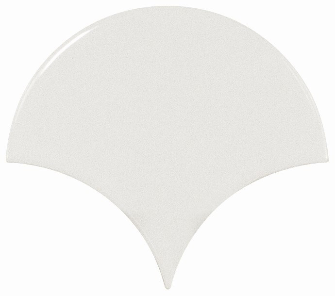 Плитка 10.6x12 scale fan white 21968