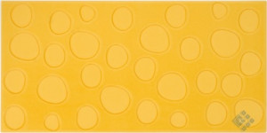 Декор (25x50) agatha lunares amarillo