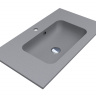 Умивальник DELLA 800 MIRASTONE GRAY