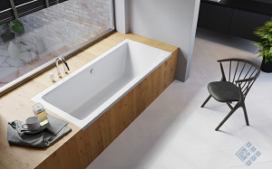 Ванна Radaway Tea 180х80 з ніжками + сифон R135L