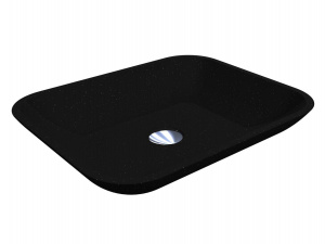 Умивальник MARTEEN MIRASTONE BLACK SHINE
