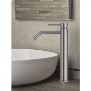 Змішувач для раковини високий Paffoni Light, з донним клапаном Clic-Clac LIG081KST