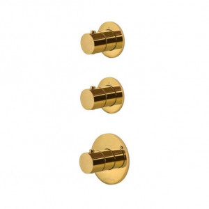 Термостат для душа/ванны Paffoni Modular Box, цвет медовое золото MDE018HG