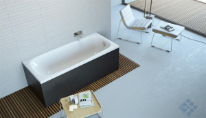 Ванна Radaway Tesalia 170х75 з ніжками + сифон R135L