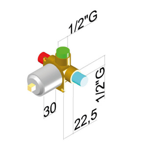 Внутрішня частина Ponsi (1 потік) BTUNICIN03 Universal BOX