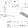 Умивальник DELLA 1800 MIRASOFT