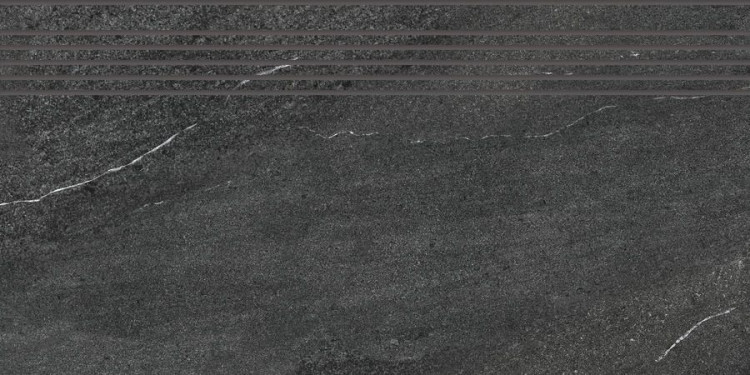 Quarzit DCPSE739 чорний 30x60 під камінь матова