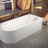 Полный набор от Besco ванна AVITA 170х75 правая с панелью и ножками асимметричная