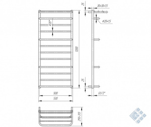 Люксор 1200x530/500
