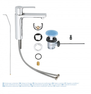 Lineare Одноважільний змішувач для раковини S-Size (32114001)
