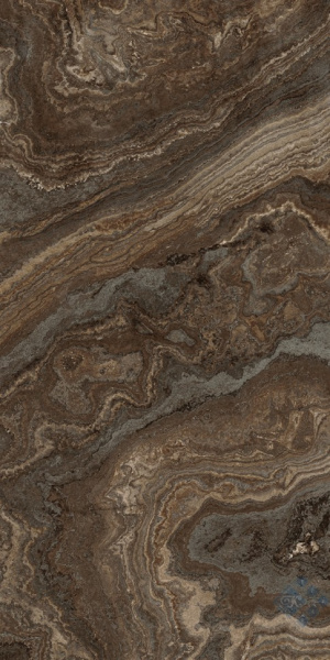 Brown Wave Rhapsody Levigato 117425 60x120