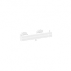 Термостат для душу ECOSTOP Paffoni Light, колір білий LIQ168EDBO