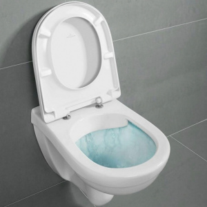 Унітаз Villeroy & Boch O.Novo 5660HR01 з кришкою 9M38S101 soft close