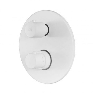 Термостатичний змішувач для душу Paffoni Light на 3 позиції Bianco Opaco, колір білий LIQ019BO