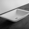 Раковина Volle 59,5x34,5 solid Surface накладна кам'яна